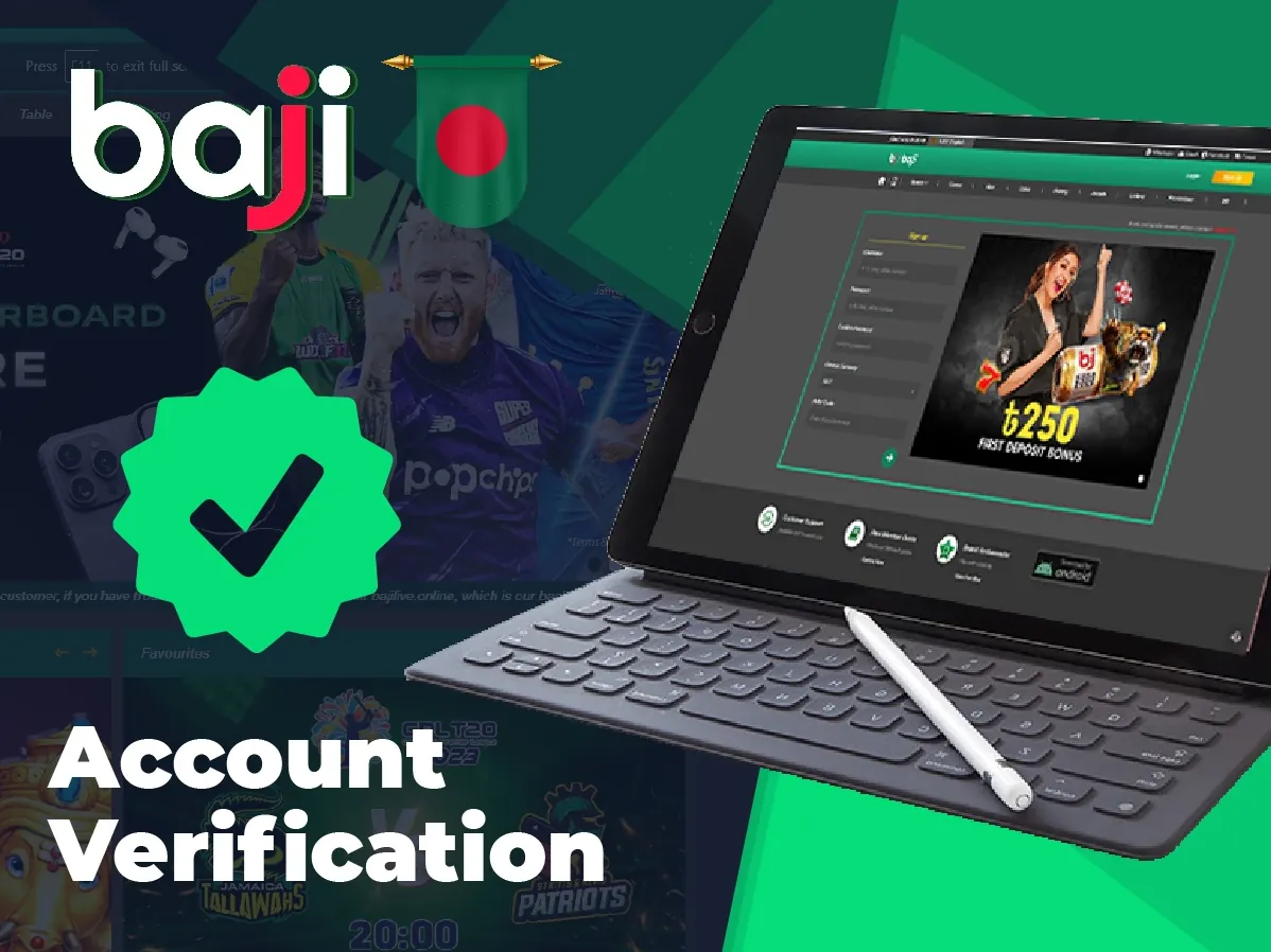 Baji999 account verification process