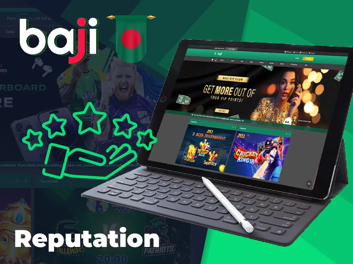 Baji999 casino reputation and providers