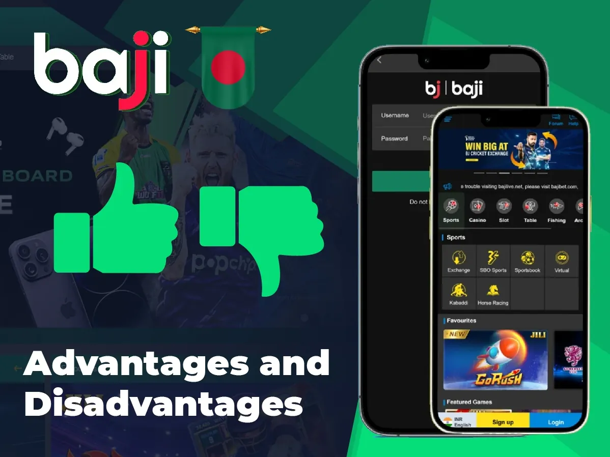 Baji999 app advantages and disadvantages