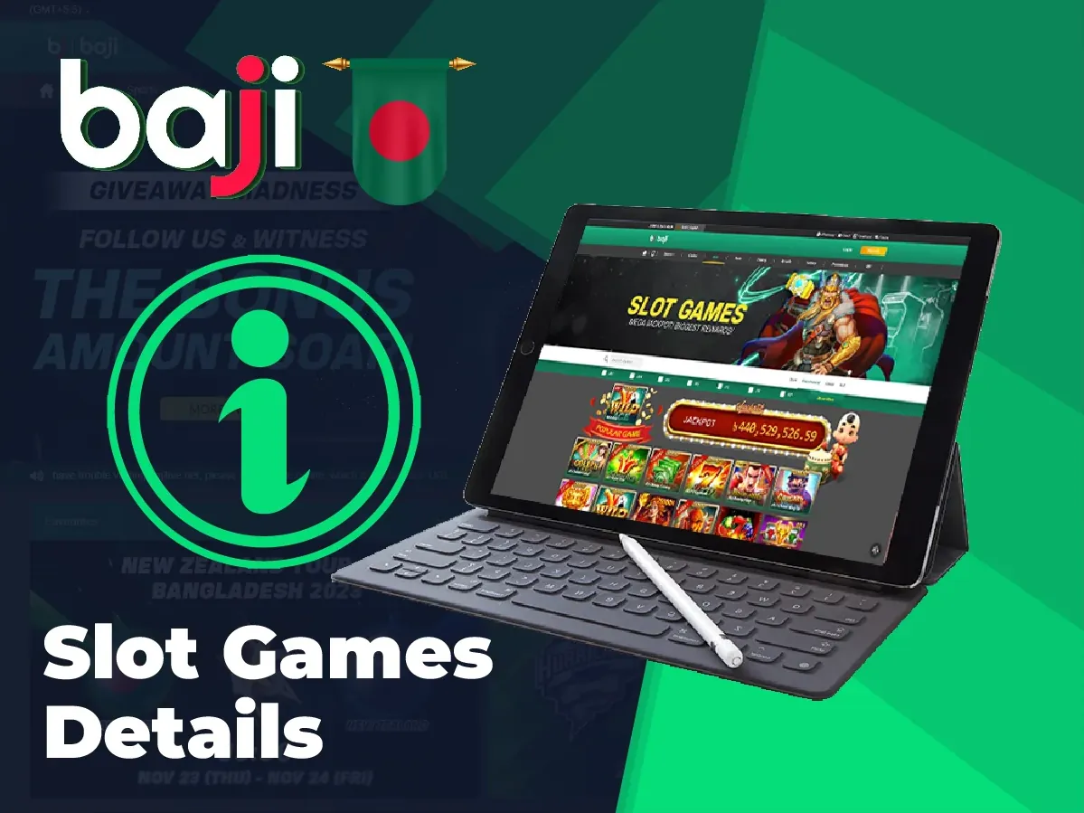 Baji999 slot games details
