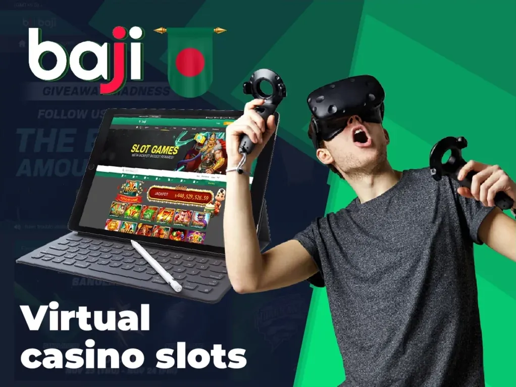 Virtual casino slots at Baji999
