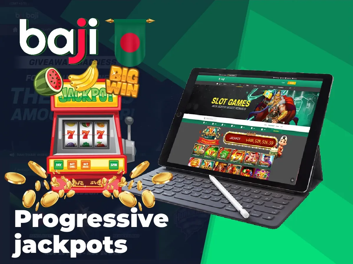 Progressive jackpots at Baji999